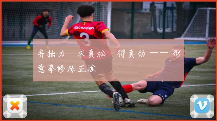 弃拙力・求真松・得真劲 —— 形意拳修炼正途