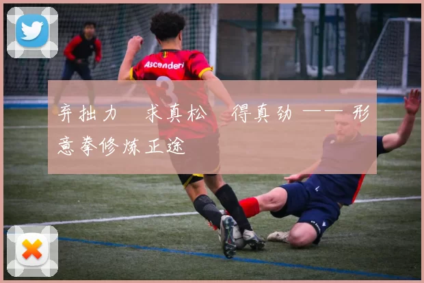 弃拙力・求真松・得真劲 —— 形意拳修炼正途