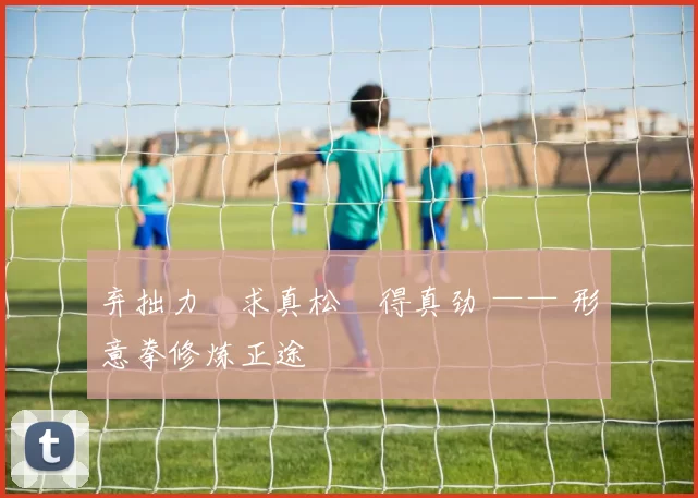 弃拙力・求真松・得真劲 —— 形意拳修炼正途