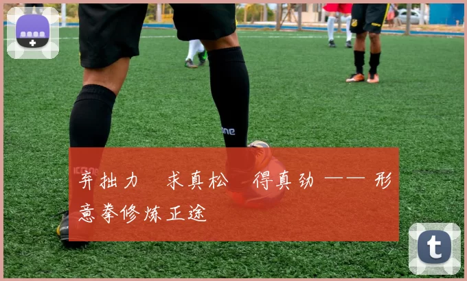 弃拙力・求真松・得真劲 —— 形意拳修炼正途