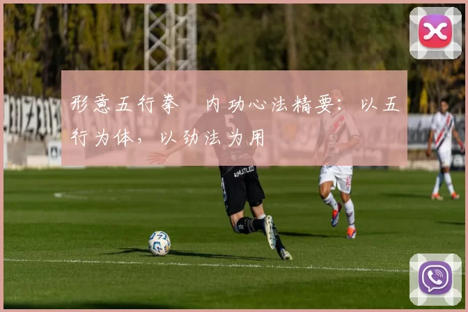 形意五行拳・内功心法精要:以五行为体,以劲法为用