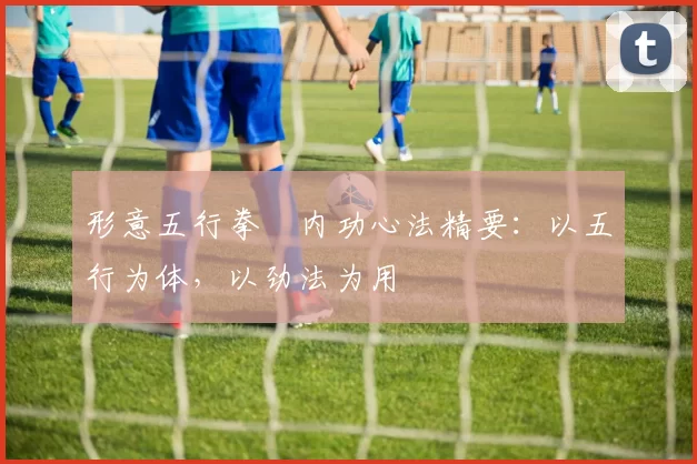 形意五行拳・内功心法精要：以五行为体，以劲法为用