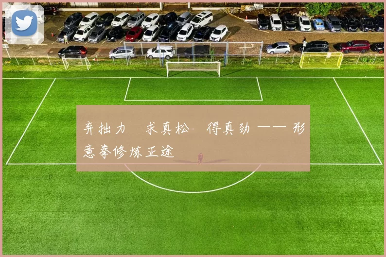 弃拙力・求真松・得真劲 —— 形意拳修炼正途