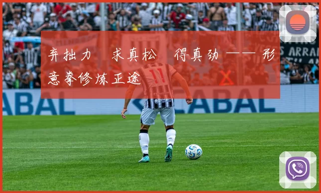 弃拙力・求真松・得真劲 —— 形意拳修炼正途