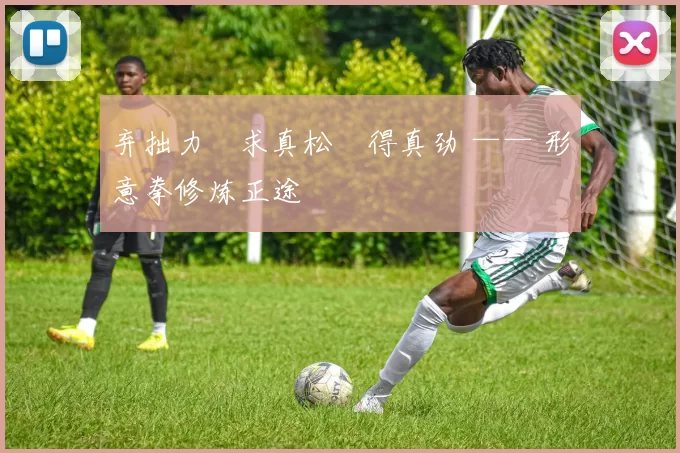 弃拙力・求真松・得真劲 —— 形意拳修炼正途