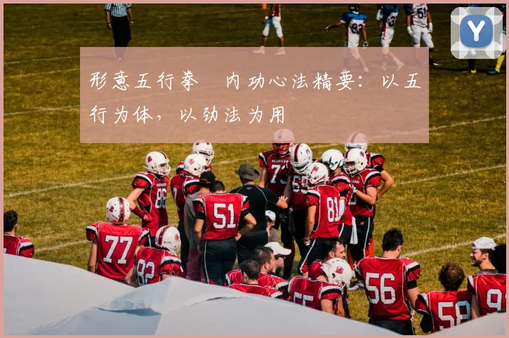 形意五行拳・内功心法精要：以五行为体，以劲法为用