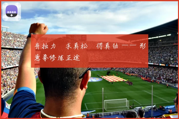 弃拙力・求真松・得真劲 —— 形意拳修炼正途