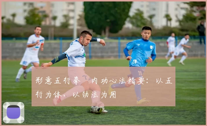 形意五行拳・内功心法精要:以五行为体,以劲法为用