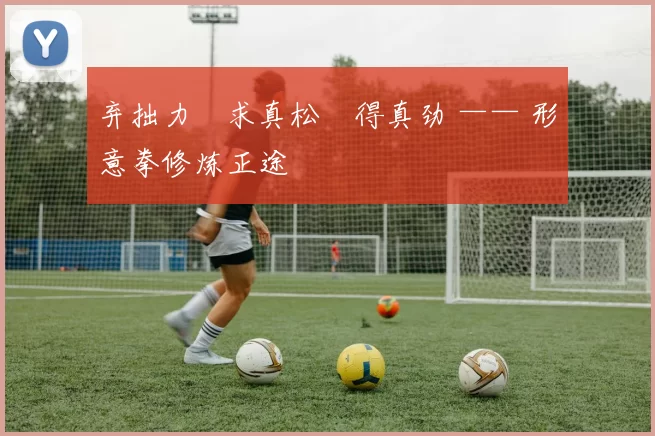 弃拙力・求真松・得真劲 —— 形意拳修炼正途