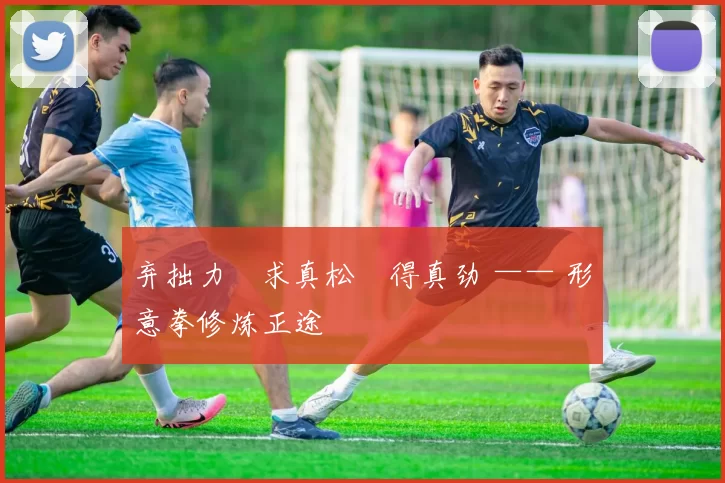 弃拙力・求真松・得真劲 —— 形意拳修炼正途