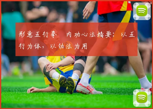 形意五行拳・内功心法精要:以五行为体,以劲法为用