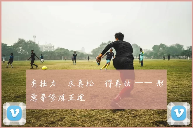 弃拙力・求真松・得真劲 —— 形意拳修炼正途