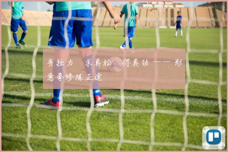 弃拙力・求真松・得真劲 —— 形意拳修炼正途