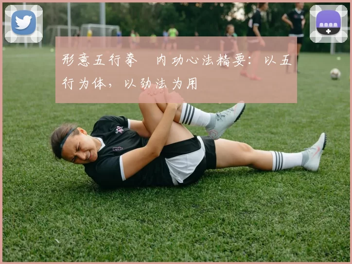 形意五行拳・内功心法精要：以五行为体，以劲法为用