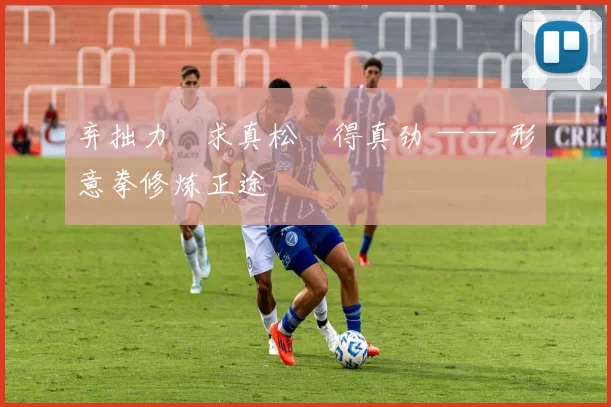 弃拙力・求真松・得真劲 —— 形意拳修炼正途