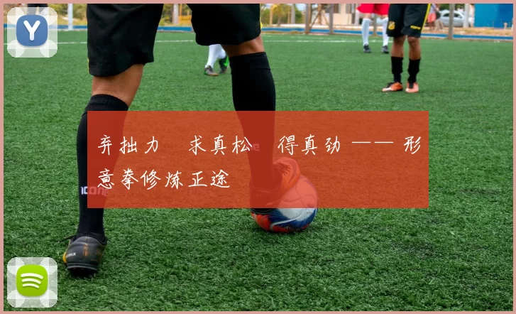 弃拙力・求真松・得真劲 —— 形意拳修炼正途