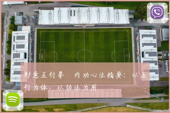 形意五行拳・内功心法精要：以五行为体，以劲法为用