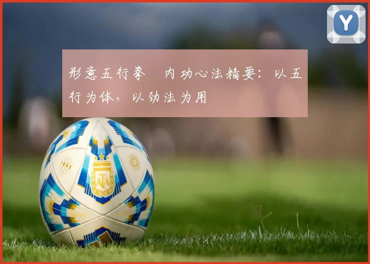 形意五行拳・内功心法精要：以五行为体，以劲法为用