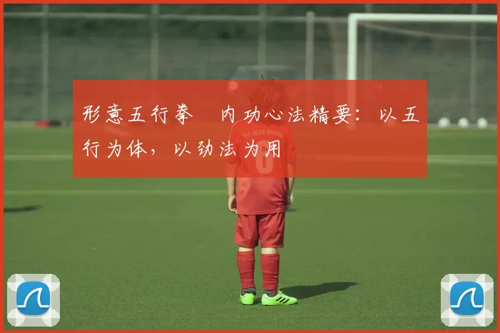 形意五行拳・内功心法精要:以五行为体,以劲法为用