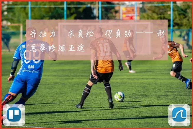 弃拙力・求真松・得真劲 —— 形意拳修炼正途