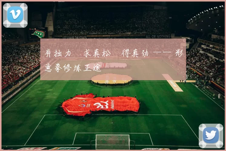 弃拙力・求真松・得真劲 —— 形意拳修炼正途