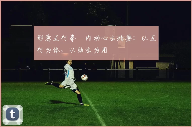 形意五行拳・内功心法精要:以五行为体,以劲法为用