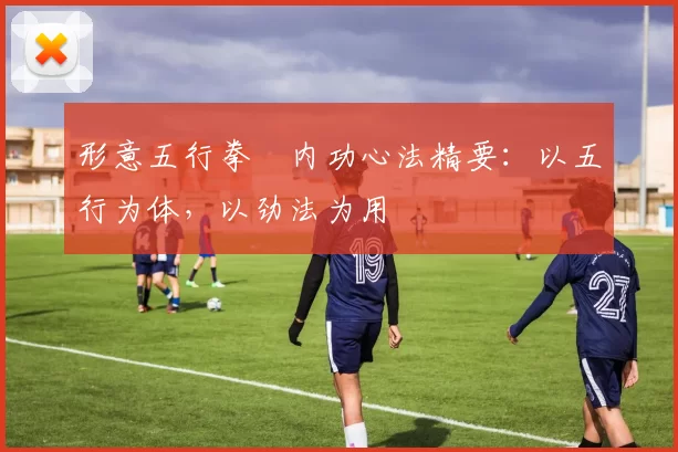 形意五行拳・内功心法精要:以五行为体,以劲法为用