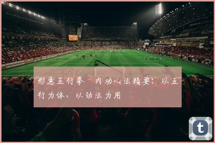 形意五行拳・内功心法精要：以五行为体，以劲法为用