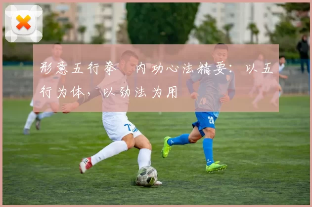形意五行拳・内功心法精要：以五行为体，以劲法为用
