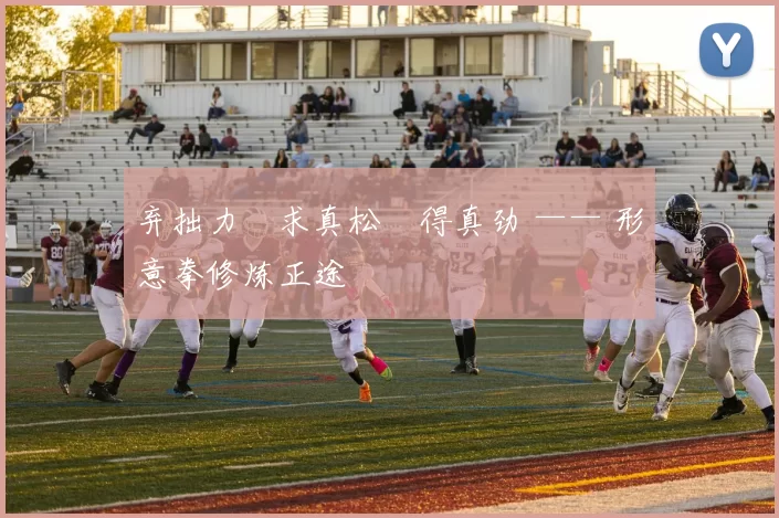 弃拙力・求真松・得真劲 —— 形意拳修炼正途