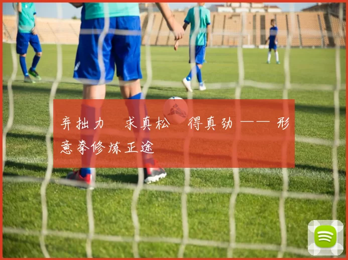 弃拙力・求真松・得真劲 —— 形意拳修炼正途