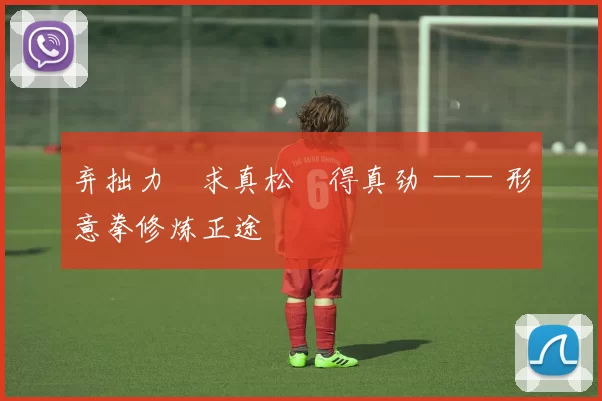 弃拙力・求真松・得真劲 —— 形意拳修炼正途