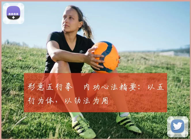 形意五行拳・内功心法精要:以五行为体,以劲法为用