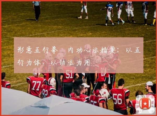 形意五行拳・内功心法精要:以五行为体,以劲法为用