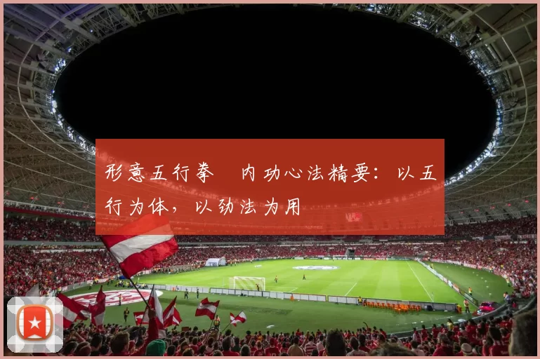 形意五行拳・内功心法精要：以五行为体，以劲法为用