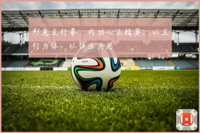 形意五行拳・内功心法精要:以五行为体,以劲法为用