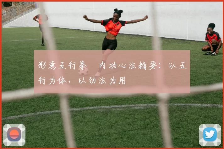 形意五行拳・内功心法精要:以五行为体,以劲法为用