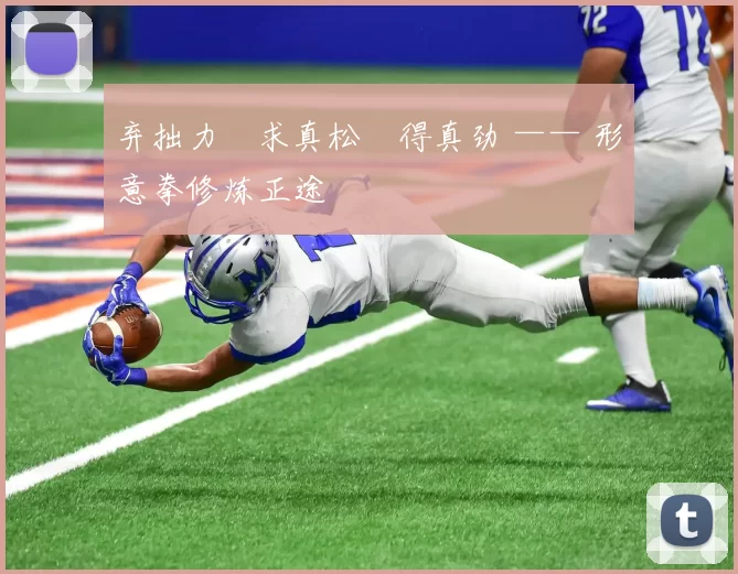 弃拙力・求真松・得真劲 —— 形意拳修炼正途