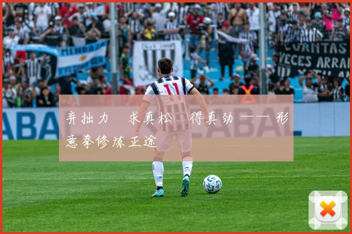 弃拙力・求真松・得真劲 —— 形意拳修炼正途