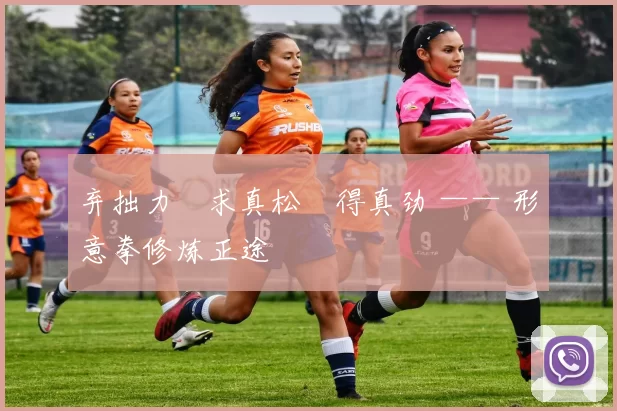 弃拙力・求真松・得真劲 —— 形意拳修炼正途