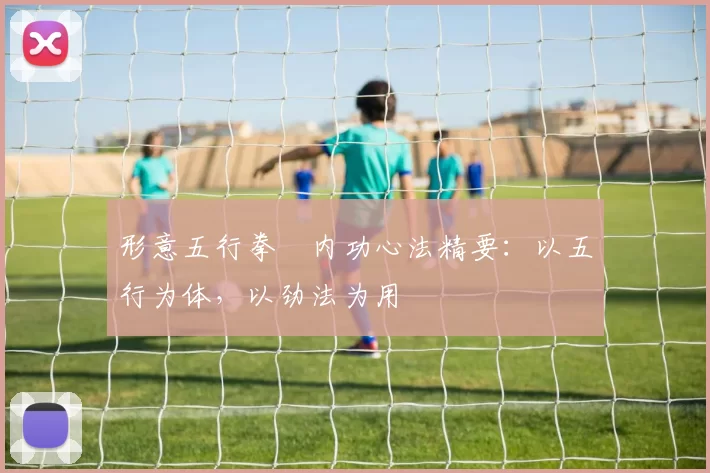 形意五行拳・内功心法精要：以五行为体，以劲法为用