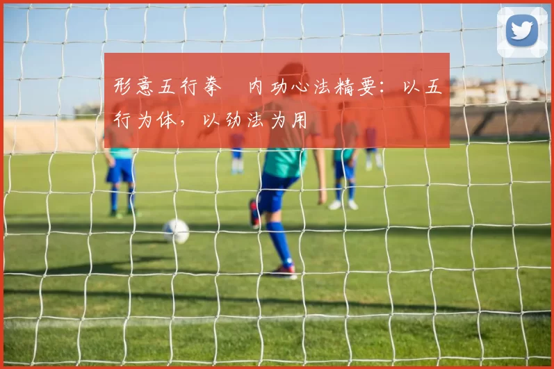 形意五行拳・内功心法精要：以五行为体，以劲法为用