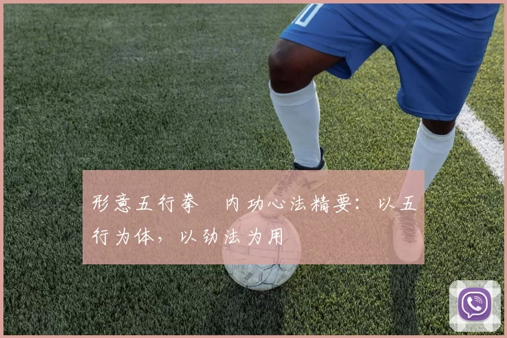 形意五行拳・内功心法精要：以五行为体，以劲法为用