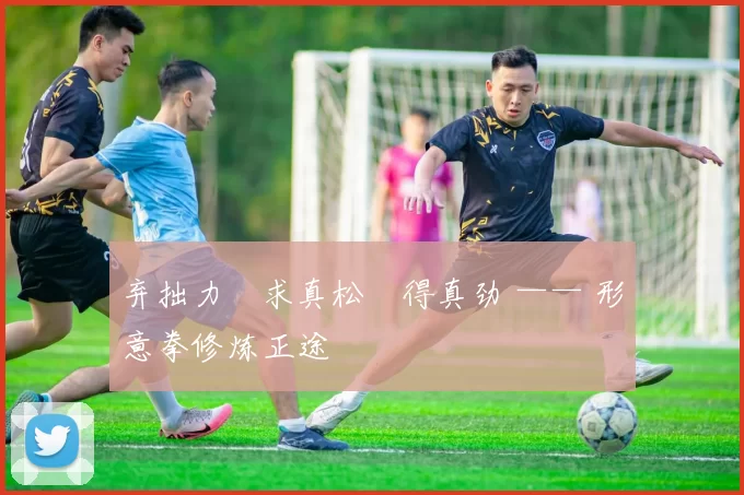 弃拙力・求真松・得真劲 —— 形意拳修炼正途