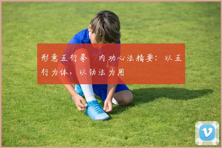 形意五行拳・内功心法精要:以五行为体,以劲法为用