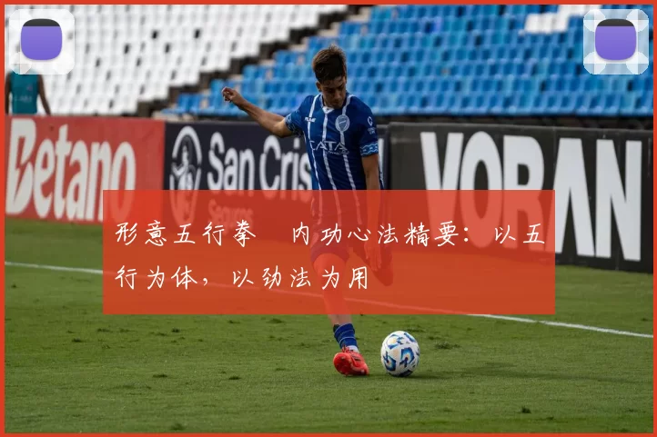 形意五行拳・内功心法精要：以五行为体，以劲法为用