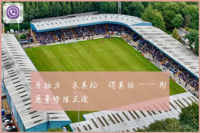 弃拙力・求真松・得真劲 —— 形意拳修炼正途