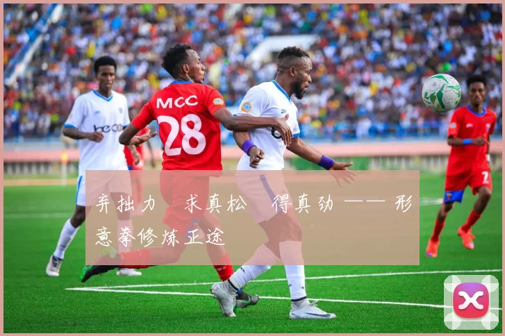 弃拙力・求真松・得真劲 —— 形意拳修炼正途