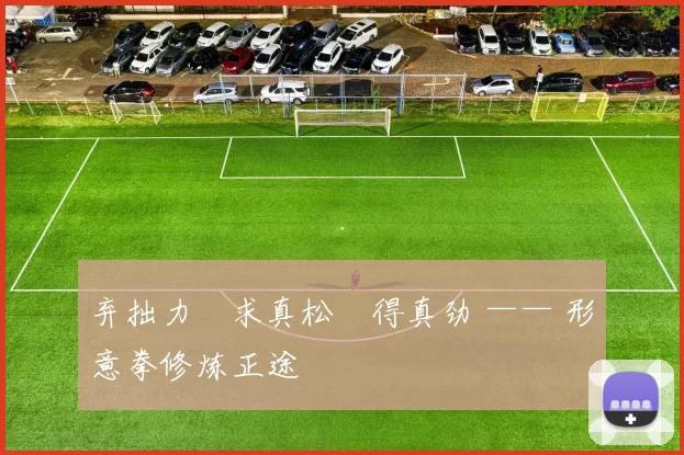 弃拙力・求真松・得真劲 —— 形意拳修炼正途