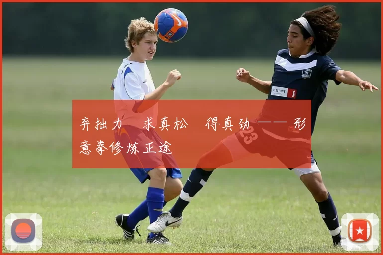 弃拙力・求真松・得真劲 —— 形意拳修炼正途